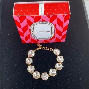 Stella & Dot Amelie Sparkle bracelet gold
